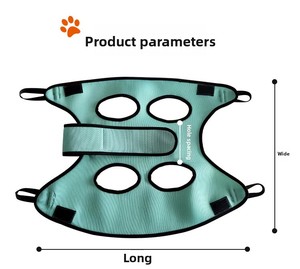 Hamaca para el Cuidado de Mascotas, para Perros y Gatos, Herramienta Antiarañazos, Soporte para Cortauñas, Herramienta para Administrar Medicamentos y Alimentar - Product Image 5