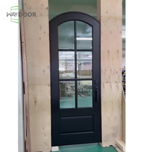 Waydoor : Portes extérieures en bois massif entièrement personnalisées, portes d'entrée, pivotantes ou à charnières, chêne, acajou, noyer, frêne, aulne - Product Image 5