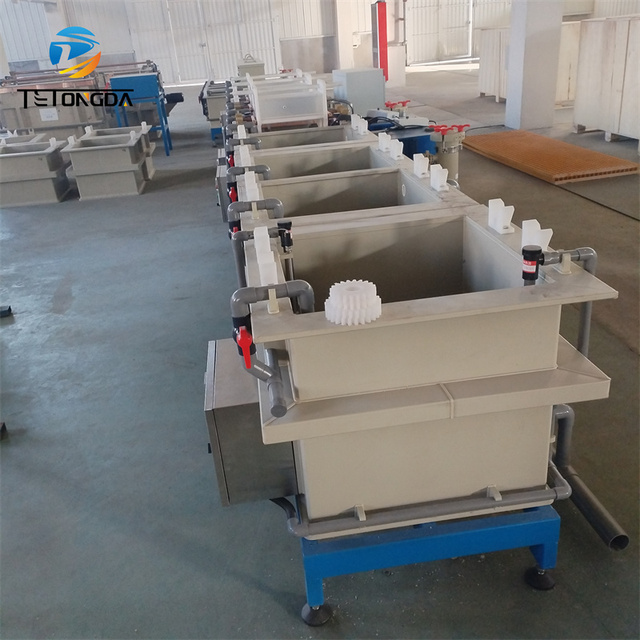 Small Anodizing Equipment Gold Plating Machine Jewelry Electroplating Gold Chrome Plating tank