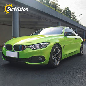 Vinilo autoadhesivo para coche, película de PVC para envolver el coche, color verde, Coral mágico - Product Image 3