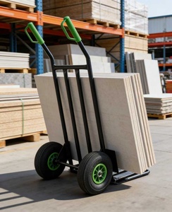 Carretilla Industrial de Dos Ruedas, Resistente, de Metal, con Estructura Cerrada, 300 kg, para Manejo de Materiales de Uso General - Product Image 4