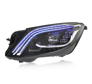 Conjunto de Faros Delanteros LED Maybach de 12V con Luz Diurna y Luz de Flujo para Mercedes-Benz Clase S W222 14-17 - Product Image 3