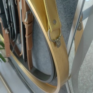 <b>Round</b> <b>Mirror</b> Wall Mount With Strap Aluminum Alloy <b>Frame</b> 80cm Max Size For Bathroom Or Bedroom Use - Product Image 3