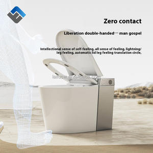 Hot Sale <strong>Blue</strong>-tooth Music Smart <strong>Toilet</strong> Sanitary Ware Automatic Opening Bidet with Remote Control P-Trap Drainage S-Trap Pattern - Product Image 3