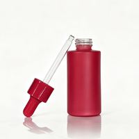 Flacon compte-gouttes en verre rechargeable 20ml 30ml 40ml 50ml 60ml avec pipette à bulbe en caoutchouc couleur pastel pour cosmétiques, salon et teintures – Vente en gros