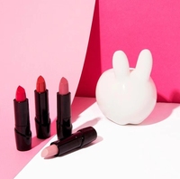 Vente en gros OEM ODM Maquillage végétalien sans cruauté Rouge à lèvres crème sourire imperméable nude minéral mat personnalisé 5g