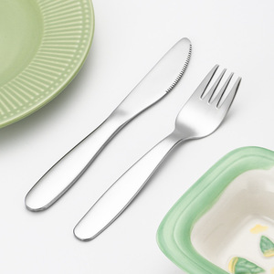 Juego de Cubiertos para Niños SS304, Juego de Cubiertos de Acero Inoxidable para Niños Pequeños, Cuchillo, Tenedor y Cuchara para Niños - Product Image 4