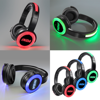 Casque UHF RF770 à prix d'usine, casques silencieux pour discothèque, casque LED pour cinéma en plein air