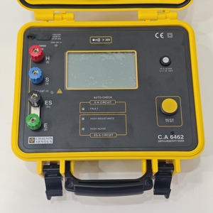 เครื่องทดสอบความต้านทานกราวด์แบบสี่ระดับ Chauvin Arnoux CA6462 พร้อมที่ใส่ฟิวส์ OBM รองรับการปรับแต่งตามความต้องการ รับประกัน 1 ปี - Product Image 2