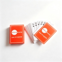 Cartes à jouer professionnelles de haute qualité, fabriquées en usine, avec logo personnalisé, pour un jeu de poker supérieur