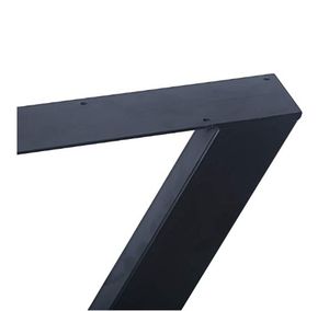 โครงขา<span class=keywords><strong>โต๊ะ</strong></span><span class=keywords><strong>เหล็ก</strong></span>ทรงสี่เหลี่ยมสี่เหลี่ยมคางหมูสี่เหลี่ยมเชื่อมขอบโค้งสำหรับโต๊ะกาแฟสำนักงานในร้านอาหาร - Product Image 2