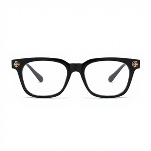 Occhiali Ottici Classici Europei e Americani con Montatura Quadrata, Anti-Luce Blu, Eleganti, con Effetto Snellente, per Viaggi e Uso Quotidiano - Product Image 2
