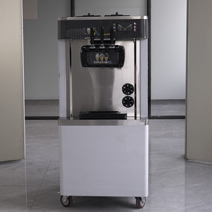 Snack thiết bị 3 vòi phun ý <span class=keywords><strong>Ice</strong></span> Cream Maker 3 hương vị mềm phục vụ sữa chua đông lạnh <span class=keywords><strong>Ice</strong></span> Cream Máy làm - Product Image 3