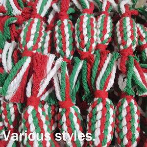 Noel peluş özel toptan interaktif gıcırtılı hareket yıkılmaz zenginleştirme Pet köpek çiğnemek oyuncak seti - Product Image 6