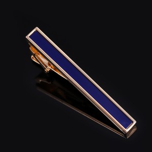 Clips de cravate pour hommes en cuivre plaqué argent, motif uni, accessoires de cravate formels pour affaires, 5 couleurs disponibles, marque <span class=keywords><strong>KERONG</strong></span> - Product Image 4