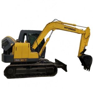 Mini-excavatrice sur chenilles d'occasion Hyundai 80-7 de 8 tonnes fabriquée en Corée, modèle R80-7 d'occasion en vente - Product Image 1