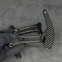 Lame de levier de vitesses en fibre de carbone brillante pour Ferrari 458 430 360, rallonges de levier de vitesses pour volant