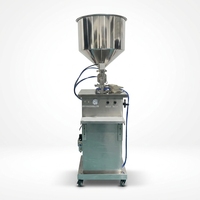 Machine de remplissage semi-automatique à piston pour sauces, huiles comestibles, huiles de palme et huiles de coco