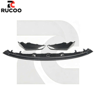 Kit carrosserie complet en fibre de carbone sèche style CS pour pare-chocs avant BMW G80 G81 G82 G83 M3 M4 : lèvre de séparation, spoiler avant et diffuseur