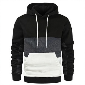 <b>Men</b> Hooded <b>Sweatshirt</b> Regular Fit Casual Autumn Wear Fleece 100% Cotton Breathable Pocket Design <b>White</b> Gray Black - Product Image 6