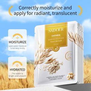 <span class=keywords><strong>Mascarilla</strong></span> Facial SADOER <span class=keywords><strong>de</strong></span> <span class=keywords><strong>Té</strong></span> <span class=keywords><strong>Verde</strong></span>, Aloe Vera, Coco, Fresa, <span class=keywords><strong>Avena</strong></span> <span class=keywords><strong>y</strong></span> Miel, <span class=keywords><strong>Mascarilla</strong></span> Facial Coreana Hidratante para el Cuidado <span class=keywords><strong>de</strong></span> la Piel con Vitamina C - Product Image 6