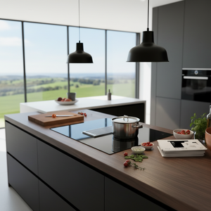 <span class=keywords><strong>Hotte</strong></span> de cuisine <span class=keywords><strong>intégrée</strong></span> Ohigitecki BRAND 2025, cuisinière à <span class=keywords><strong>induction</strong></span> 4 brûleurs, <span class=keywords><strong>hotte</strong></span> d'extraction Felix Zone, <span class=keywords><strong>hotte</strong></span> de cuisine <span class=keywords><strong>intégrée</strong></span> à aspiration descendante - Product Image 2