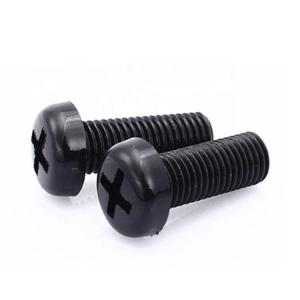 Black white <b>Plastic</b> nylon Pan Head Nylon Machine <b>Screw</b> M2 M6 - Product Image 3