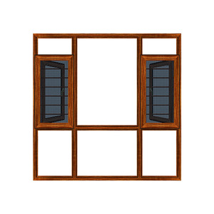 Thiết Kế Cửa Sổ An Ninh Cửa Sổ Nhôm Với Lưới Chống Muỗi Và Lưới Tản Nhiệt - Product Image 4