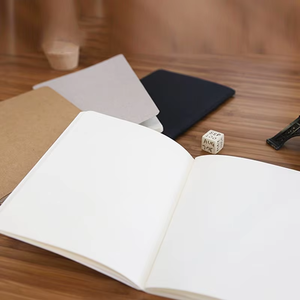 Caderno de Papel Kraft Escolar Personalizável com Linhas Marrons, Encadernação Térmica, Capa Dura, Caderno de Exercícios - Product Image 2