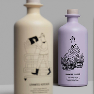 Có Thể Tái Chế 2024 Mới Tùy Chỉnh Biểu Tượng Thủy Tinh Gin Chai 500Ml 750Ml Tinh Thần Rượu Vodka Thủy Tinh Rượu Vang Chai 750Ml Thủy Tinh Dầu Ô Liu Chai - Product Image 3