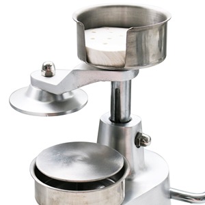 Venta al por mayor de fábrica 304 Manual de acero inoxidable para hacer hamburguesas, prensa para hacer hamburguesas de 100mm de diámetro para restaurantes de hamburguesas - Product Image 4