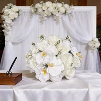 Dallisten EG-ALR-BL03 Zijden Kunstbloemen Gemengde Bloemen Hoge Simulatie Realistisch Zacht Handgemaakt Lichtgewicht Natuurlijke Aanraking Bruiloft