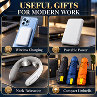 Ensemble cadeau d'affaires, personnalisation de cadeaux souvenirs avec logo, tasse à café, ensemble de batterie externe