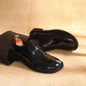 Botas Impermeables de Invierno, Estilo Nuevo, Clásicas, Versátiles, Casuales, de Caña Alta, para Trabajo al Aire Libre, de Cuero Genuino para Hombre, que Aumentan la Estatura, Deportivas - Product Image 4