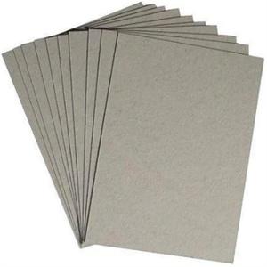 Cartón Gris Reciclado de 1 mm, 1.8 mm, 2.5 mm, 3 mm, Cartón Gris Sin Recubrimiento para la Fabricación de Tapas Duras de Libros y Cajas - Product Image 1