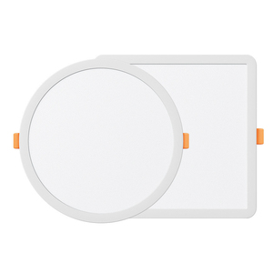 ไฟดาวน์ไลท์ LED แบบฝัง 89 มม. 5000K IP44 อลูมิเนียมอุตสาหกรรม ไฟเพดานในร่มบางเฉียบ แสงวอร์มไวท์ มุมลำแสง 120 องศา CRI90 - Product Image 1