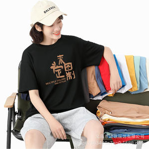 T-shirt en coton à séchage rapide pour usage quotidien avec logo personnalisé imprimé – Uniformes de groupe en gros - Product Image 2