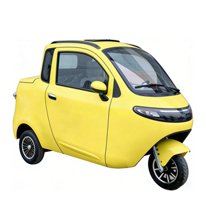 Tricycle <span class=keywords><strong>électrique</strong></span> fermé pour passagers ELN-YU3, moteur 1500W, <span class=keywords><strong>sans</strong></span> <span class=keywords><strong>permis</strong></span> - Product Image 1