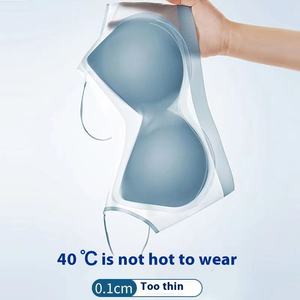 Shanhao ชุดชั้นในผ้าไหมน้ำแข็งแบบบางพิเศษ, เสื้อชั้นในไร้รอยต่อสำหรับใส่ในฤดูร้อน - Product Image 1