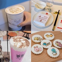 Imprimante à café 3D DIY automatique de qualité alimentaire Nouvelle imprimante à plat à jet d'encre Latte Art avec garantie d'un an