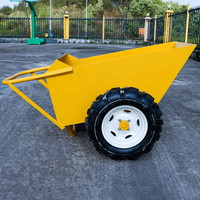 Bétonnière mobile auto-chargeante diesel haute performance avec moteur refroidi par air de 16 CV, production de 12 m³/h, garantie de 2 ans