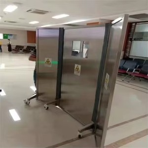 Panel de Protección Móvil Contra Rayos X Ionizantes, Barrera de Aislamiento Radiactivo con Ventana de Observación - Product Image 2