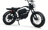 Bicicleta Eléctrica Snow Mountain con Motor sin Escobillas de 48V, Batería de Litio de 15AH, 7 Velocidades, Asistencia de 5 Niveles, 750W, Doble Suspensión, Neumáticos Anchos Resistentes al Agua