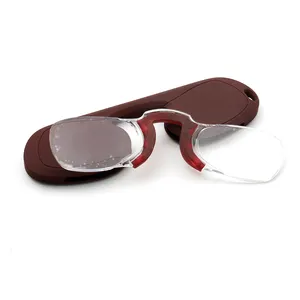 Недорогие небьющиеся миниатюрные оптические очки для чтения 2021, мини без рук, очки с защитой от синего света 01