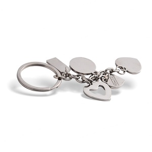 Porte-clés en métal en forme de cœur, design créatif personnalisé avec logo, cadeau pour la Saint-Valentin - Product Image 5