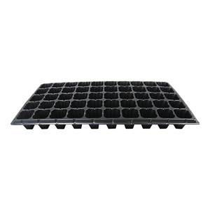 Tái sử dụng hình chữ nhật nhựa cây giống cắm khay cho vườn ươm cây phát triển nảy mầm hạt giống khởi động khay Tuyên Truyền - Product Image 2