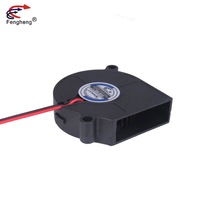 5cm 50x50x15mm 12V 0.18A 2Pin Turbo Ventilateur Centrifuge Ventilateur 5015 pour coussin de siège/Diffuseur D'arôme