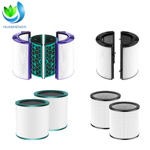 Filtre à air cylindrique multi-étages 99,97% H15 HEPA avec filtre à charbon actif pour éliminer les odeurs, la fumée et les poils d'animaux, compatible avec Levoit Dyson - Product Image 4