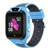 Reloj Inteligente para Niños Q18 al por Mayor, HW-C6 Cuadrado, Tarjeta SIM 4G, Función de Llamada, Rastreador GPS LBS, Resistente al Agua IP65, Regalo para Niños
