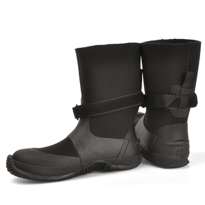 Botas de Buceo YONSUB de Corte Alto, <span class=keywords><strong>Neopreno</strong></span> Vulcanizado de 5 mm, Térmicas, Impermeables, con Soporte para el Tobillo, Botas de Trabajo Resistentes para <span class=keywords><strong>Hombre</strong></span> y Mujer - Product Image 3